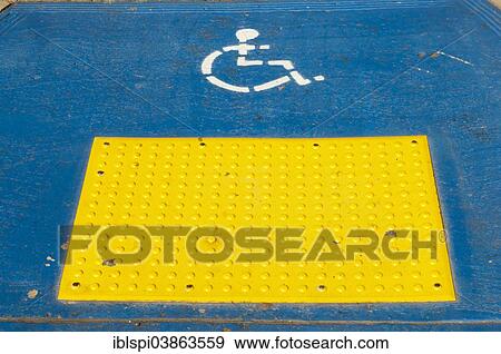 "Disabled parking spot, sign painted on the floor, Balboa Park, San Diego, California, USA" View Large Photo Image Stock Photo - "Disabled parking spot, sign painted on the floor, Balboa Park, San Diego, California, USA". Fotosearch