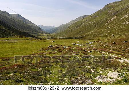 Stock Image - "Dischma Valley, Davos, Graubunden, Switzerland, Europe". Fotosearch