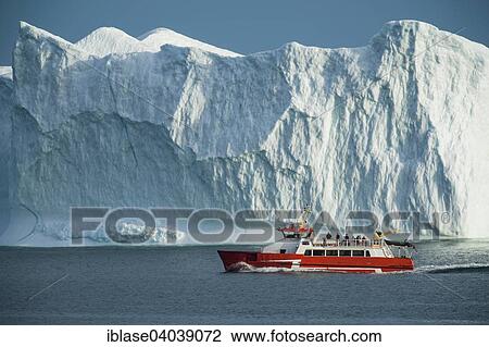 "Disko Line ferry passing iceberg, Qeqertarsuaq, Disko Bay, Greenland, North America" View Large Photo Image Stock Image - "Disko Line ferry passing iceberg, Qeqertarsuaq, Disko Bay, Greenland, North America". Fotosearch