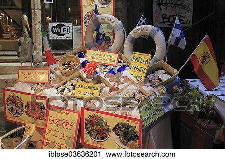 "Display of a restaurant, Brussels, Brussels Region, Belgium, Europe" View Large Photo Image Stock Image - "Display of a restaurant, Brussels, Brussels Region, Belgium, Europe". Fotosearch
