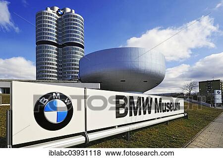 "Display with BMW logo and BMW towers, BMW Museum, Munich, Upper Bavaria, Bavaria, Germany, Europe" View Large Photo Image Stock Photo - "Display with BMW logo and BMW towers, BMW Museum, Munich, Upper Bavaria, Bavaria, Germany, Europe". Fotosearch