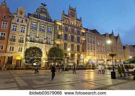 "Dlugi Targ, Long Market, Gdansk, Pomeranian Voivodeship, Poland, Europe" View Large Photo Image Stock Photograph - "Dlugi Targ, Long Market, Gdansk, Pomeranian Voivodeship, Poland, Europe". Fotosearch