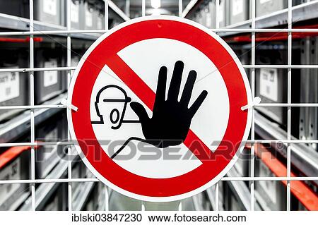 "Do not enter, warning sign on a security fence, Germany, Europe" View Large Photo Image Stock Image - "Do not enter, warning sign on a security fence, Germany, Europe". Fotosearch