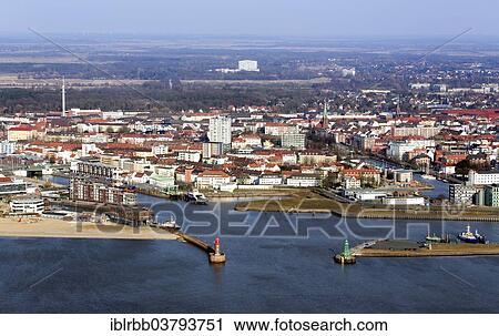 "Docks and the inner city of Bremerhaven, confluence of the Geeste River with the Weser River, Bremerhaven, Bremen, Germany, Europe" View Large Photo Image Stock Image - "Docks and the inner city of Bremerhaven, confluence of the Geeste River with the Weser River, Bremerhaven, Bremen, Germany, Europe". Fotosearch