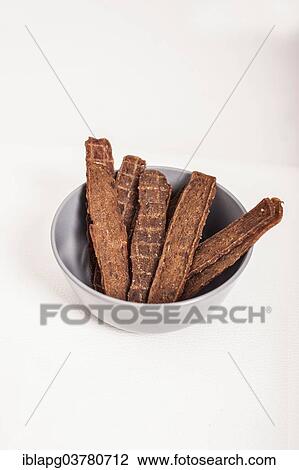 "Dog food, treats, dried meat" View Large Photo Image Stock Image - "Dog food, treats, dried meat". Fotosearch