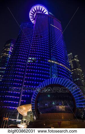 "Doha World Trade Center, at night, Doha, Qatar, United Arab Emirates, Asia" View Large Photo Image Stock Image - "Doha World Trade Center, at night, Doha, Qatar, United Arab Emirates, Asia". Fotosearch
