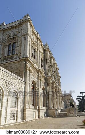 "Dolmabahce Palace, Dolmabahce Sarayi, Besiktas, Istanbul, European side, Istanbul Province, Turkey, European side, Europe" View Large Photo Image Stock Photo - "Dolmabahce Palace, Dolmabahce Sarayi, Besiktas, Istanbul, European side, Istanbul Province, Turkey, European side, Europe". Fotosearch