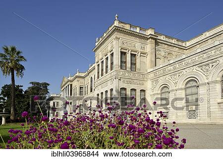 "Dolmabahce Palace or Dolmabahce Sarayi, Besiktas, Istanbul, European side, Istanbul Province, Turkey, Asia" View Large Photo Image Picture - "Dolmabahce Palace or Dolmabahce Sarayi, Besiktas, Istanbul, European side, Istanbul Province, Turkey, Asia". Fotosearch