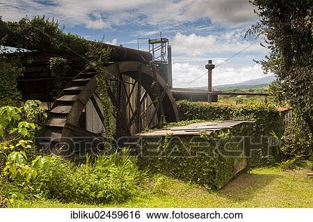 "Domaine de Severin, last rum distillery in Guadeloupe still running with historic waterwheel, Basse Terre, Guadeloupe, France, North America" View Large Photo Image Stock Photograph - "Domaine de Severin, last rum distillery in Guadeloupe still running with historic waterwheel, Basse Terre, Guadeloupe, France, North America". Fotosearch