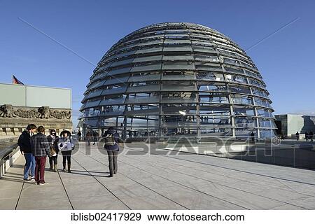 Dome and roof terrace of the Reichstag building, architect Sir Norman Foster, Berlin, Germany, Europe View Large Photo Image Stock Photo - Dome and roof terrace of the Reichstag building, architect Sir Norman Foster, Berlin, Germany, Europe. Fotosearch