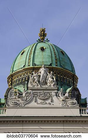 "Dome of St. Michael's Wing, Hofburg Palace, Vienna, Austria, Europe" View Large Photo Image Picture - "Dome of St. Michael's Wing, Hofburg Palace, Vienna, Austria, Europe". Fotosearch