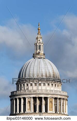 "Dome of St Paul's Cathedral, City of London, London, London region, England, United Kingdom, Europe" View Large Photo Image Stock Image - "Dome of St Paul's Cathedral, City of London, London, London region, England, United Kingdom, Europe". Fotosearch