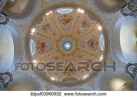 Stock Image - "Dome of the Church of Our Lady, Dresden, Saxony, Germany, Europe". Fotosearch