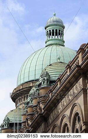 "Dome of the Queen Victoria Building, QVB, a shopping centre in a Neo-Romanesque style, Central Business District, CBD, Sydney City, Sydney, New South Wales, NSW, Australia, Oceania" View Large Photo Image Stock Image - "Dome of the Queen Victoria Building, QVB, a shopping centre in a Neo-Romanesque style, Central Business District, CBD, Sydney City, Sydney, New South Wales, NSW, Australia, Oceania". Fotosearch