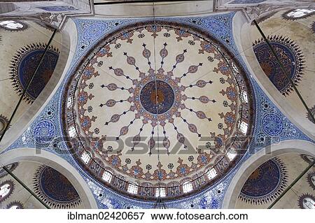 Stock Photo - Dome, Sokollu Mehmet Pasha Mosque, Sultanahmet historic district, Istanbul, Turkey, Europe, Asia. Fotosearch