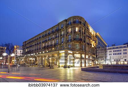 Stock Photo - "Domhotel hotel, Roncalliplatz, old town, Cologne, Rhineland, North Rhine-Westphalia, Germany, Europe". Fotosearch