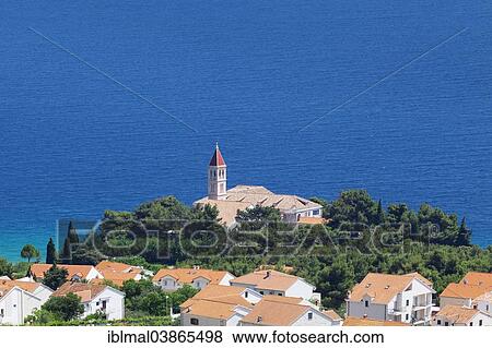 Stock Photo - "Dominican monastery, Bol, island of Brac, Dalmatia, Croatia, Europe". Fotosearch