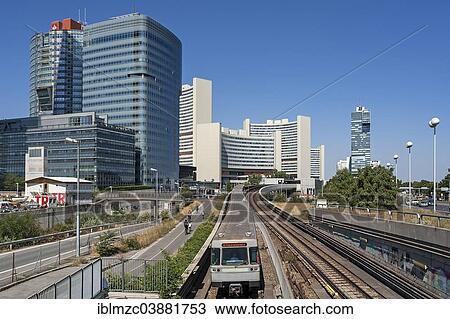 "Donau City, U-Bahn underground railway at the front, Donau City Centre, Vienna, Vienna State, Austria, Europe" View Large Photo Image Stock Image - "Donau City, U-Bahn underground railway at the front, Donau City Centre, Vienna, Vienna State, Austria, Europe". Fotosearch