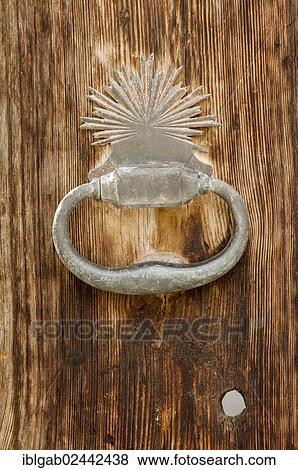 Stock Photo - "Door knocker, Mustafapasa, Cappadocia, Anatolia, Turkey, Asia". Fotosearch