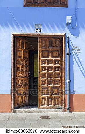 "Door of an old mansion on the Plaza de la Conception in the historic city of San Cristobal de La Laguna, San Cristobal de La Laguna, La Laguna, Tenerife, Canary Islands, Spain, Europe" View Large Photo Image Stock Photograph - "Door of an old mansion on the Plaza de la Conception in the historic city of San Cristobal de La Laguna, San Cristobal de La Laguna, La Laguna, Tenerife, Canary Islands, Spain, Europe". Fotosearch