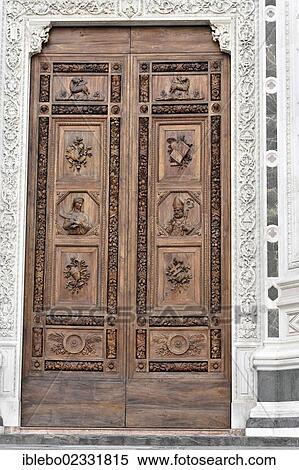 "Door of the Franciscan church of Santa Croce, Piazza Santa Croce, Florence, Tuscany, Italy, Europe" View Large Photo Image Stock Photography - "Door of the Franciscan church of Santa Croce, Piazza Santa Croce, Florence, Tuscany, Italy, Europe". Fotosearch