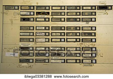 "Doorbells of a high-rise building, Germany, Europe" View Large Photo Image Stock Photo - "Doorbells of a high-rise building, Germany, Europe". Fotosearch