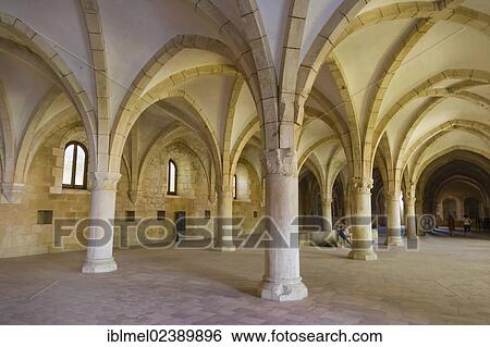"Dormitory, interior of Mosteiro de Santa Maria de Alcobaca, Alcobaca Monastery, Alcobaca, Oeste, Leiria District, Portugal, Europe" View Large Photo Image Stock Photograph - "Dormitory, interior of Mosteiro de Santa Maria de Alcobaca, Alcobaca Monastery, Alcobaca, Oeste, Leiria District, Portugal, Europe". Fotosearch