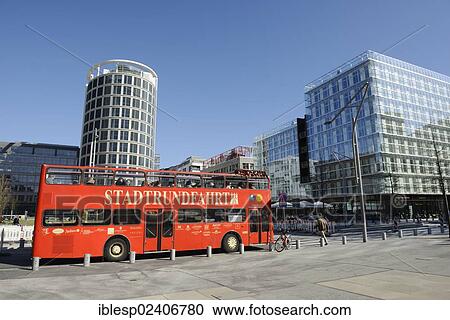 "Double-decker bus, sightseeing tour, Magellan Terraces and the International Coffee Plaza, HafenCity, Hamburg, Hamburg, Germany, Europe" View Large Photo Image Stock Image - "Double-decker bus, sightseeing tour, Magellan Terraces and the International Coffee Plaza, HafenCity, Hamburg, Hamburg, Germany, Europe". Fotosearch