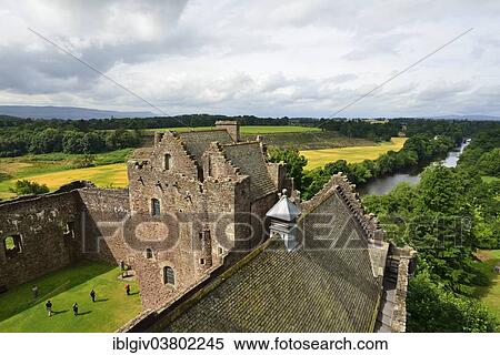 "Doune Castle on the River Teith, made famous by the film Monty Python and the Holy Grail, Callandar, Perthshire, Central, Scotland, United Kingdom, Europe" View Large Photo Image Stock Photography - "Doune Castle on the River Teith, made famous by the film Monty Python and the Holy Grail, Callandar, Perthshire, Central, Scotland, United Kingdom, Europe". Fotosearch