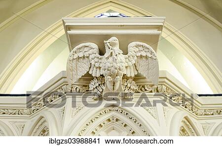 "Dove figure on the altar in the interior of the """"First Church of Otago, """" Presbyterian church, Victorian cathedral, Dunedin, South Island, New Zealand, Oceania" View Large Photo Image Stock Image - "Dove figure on the altar in the interior of the """"First Church of Otago, """" Presbyterian church, Victorian cathedral, Dunedin, South Island, New Zealand, Oceania". Fotosearch