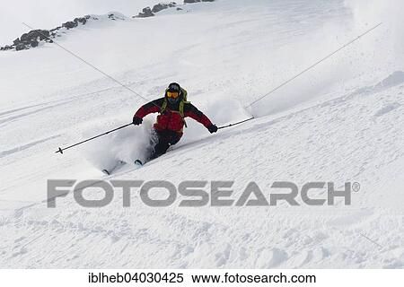 "Downhill on skis from Kavriktinden, Lyngsalpene, Lyngen, Troms, Norway, Europe" View Large Photo Image Stock Photography - "Downhill on skis from Kavriktinden, Lyngsalpene, Lyngen, Troms, Norway, Europe". Fotosearch