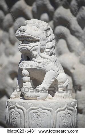 Stock Image - "Dragon sculpture, marble, Forbidden City, Beijing, China, Asia". Fotosearch