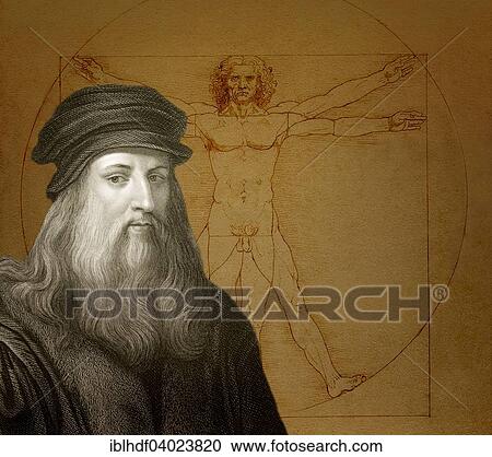 "Drawing The Vitruvian Man, in front Leonardo da Vinci, Italian painter, sculptor, architect, engineer, historical illustration" View Large Photo Image Stock Image - "Drawing The Vitruvian Man, in front Leonardo da Vinci, Italian painter, sculptor, architect, engineer, historical illustration". Fotosearch