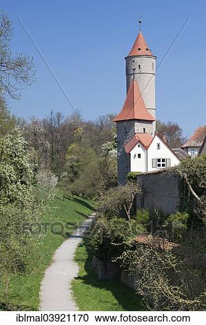 "Dreikonigsturm tower and Gruner Turm tower, Romantic Road, Dinkelsbuhl, Middle Franconia, Franconia, Bavaria, Germany, Europe" View Large Photo Image Stock Image - "Dreikonigsturm tower and Gruner Turm tower, Romantic Road, Dinkelsbuhl, Middle Franconia, Franconia, Bavaria, Germany, Europe". Fotosearch