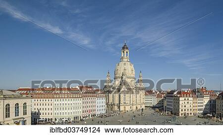 "Dresden Frauenkirche church on Neumarkt square, Dresden, Saxony, Germany, Europe" View Large Photo Image Picture - "Dresden Frauenkirche church on Neumarkt square, Dresden, Saxony, Germany, Europe". Fotosearch