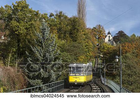 Stock Photography - "Dresden Funicular Railway, Loschwitz, Dresden, Saxony, Germany, Europe". Fotosearch