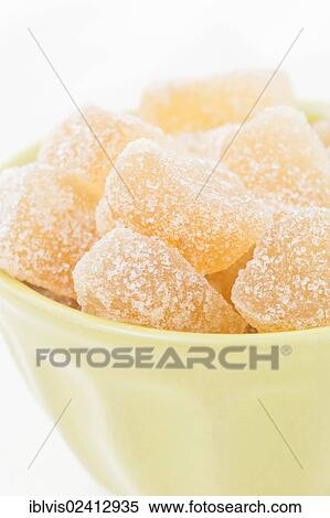 Dried ginger coated with sugar View Large Photo Image Stock Photography - Dried ginger coated with sugar. Fotosearch