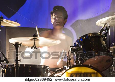 "Drummer Jan Kurmann from the Swiss band Carson performing live at the Schueuer concert hall, Lucerne, Switzerland, Europe" View Large Photo Image Stock Image - "Drummer Jan Kurmann from the Swiss band Carson performing live at the Schueuer concert hall, Lucerne, Switzerland, Europe". Fotosearch