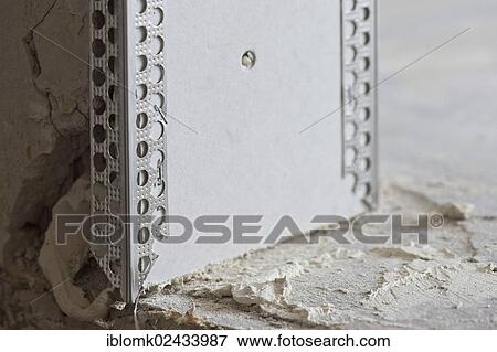"Drywall profile, trim, drywall panels, renovation of an old building, Stuttgart, Baden-Wuerttemberg, Germany, Europe" View Large Photo Image Stock Photo - "Drywall profile, trim, drywall panels, renovation of an old building, Stuttgart, Baden-Wuerttemberg, Germany, Europe". Fotosearch
