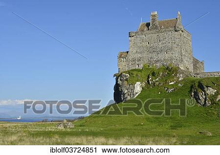 "Duart Castle or Caisteal Dhubhairt, seat of the Clan MacLean, Isle of Mull, Scotland, United Kingdom, Europe" View Large Photo Image Stock Image - "Duart Castle or Caisteal Dhubhairt, seat of the Clan MacLean, Isle of Mull, Scotland, United Kingdom, Europe". Fotosearch