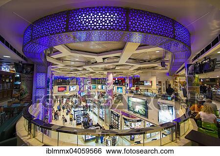 Stock Photograph - "Dubai Airport, duty free zone, Dubai, Emirate of Dubai, United Arab Emirates, Asia". Fotosearch