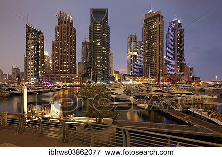 "Dubai Marina, Dubai, Emirate of Dubai, United Arab Emirates, Asia" View Large Photo Image Stock Photo - "Dubai Marina, Dubai, Emirate of Dubai, United Arab Emirates, Asia". Fotosearch