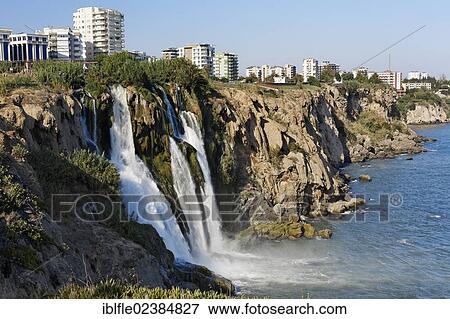 "Duden waterfall or Karpuzkaldiran waterfall, Antalya, Turkish Riviera, Turkey, Asia" View Large Photo Image Stock Photo - "Duden waterfall or Karpuzkaldiran waterfall, Antalya, Turkish Riviera, Turkey, Asia". Fotosearch