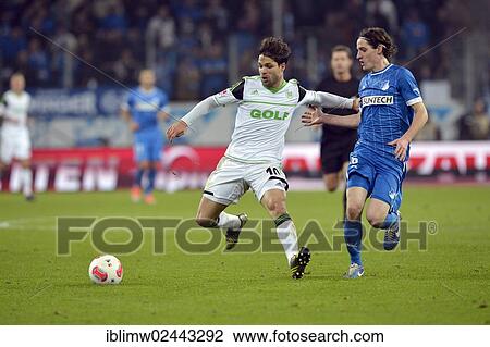 "Duel action between DIEGO, VfL Wolfsburg, left, against Sebastian Rudy, TSG 1899 Hoffenheim, right, Wirsol Rhein-Neckar-Arena, Sinsheim-Hoffenheim, Baden-Wuerttemberg, Germany, Europe" View Large Photo Image Stock Image - "Duel action between DIEGO, VfL Wolfsburg, left, against Sebastian Rudy, TSG 1899 Hoffenheim, right, Wirsol Rhein-Neckar-Arena, Sinsheim-Hoffenheim, Baden-Wuerttemberg, Germany, Europe". Fotosearch