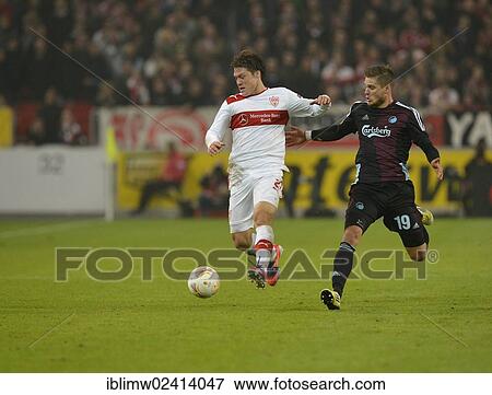 Duel between Gotoku Sakai, VfB Stuttgart, left, and Rurik Gislason, FC Copenhagen, right, Mercedes-Benz Arena, Stuttgart, Baden-Wuerttemberg, Germany, Europe View Large Photo Image Stock Photo - Duel between Gotoku Sakai, VfB Stuttgart, left, and Rurik Gislason, FC Copenhagen, right, Mercedes-Benz Arena, Stuttgart, Baden-Wuerttemberg, Germany, Europe. Fotosearch