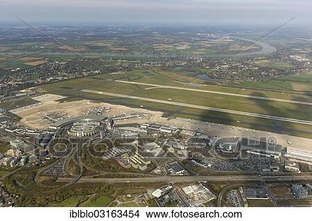 "Duesseldorf Airport, aerial view, Dusseldorf, Rhineland, North Rhine-Westphalia, Germany, Europe" View Large Photo Image Picture - "Duesseldorf Airport, aerial view, Dusseldorf, Rhineland, North Rhine-Westphalia, Germany, Europe". Fotosearch