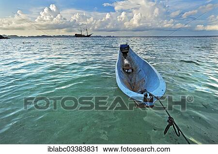 "Dugout canoe, Raja Ampat, West Papua, Indonesia, Asia" View Large Photo Image Stock Image - "Dugout canoe, Raja Ampat, West Papua, Indonesia, Asia". Fotosearch