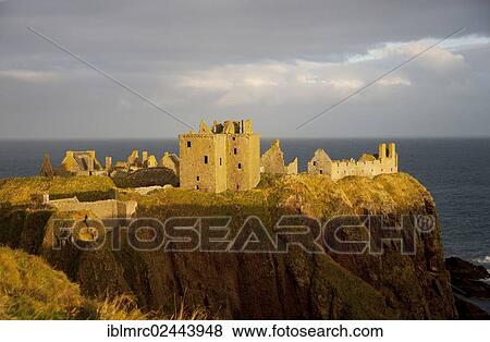 Stock Photo - "Dunnottar Castle, Scotland, United Kingdom, Europe". Fotosearch