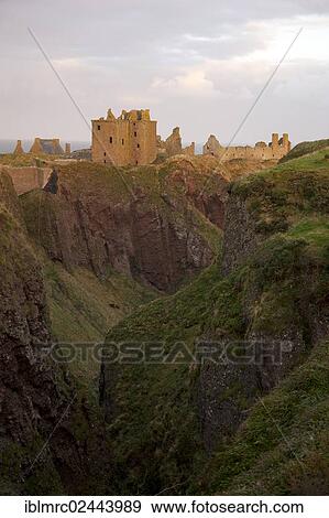 Stock Photo - "Dunnottar Castle, Scotland, United Kingdom, Europe". Fotosearch