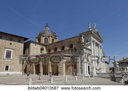 Stock Photo - "Duomo, cathedral, Urbino, Marche, Italy, Europe". Fotosearch